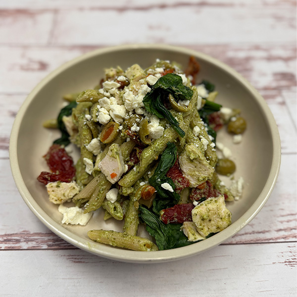 Mediterranean Pesto Pasta Salad